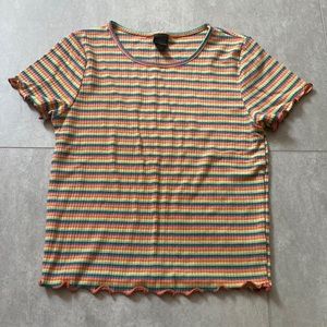 Women’s extra small rainbow t-shirt